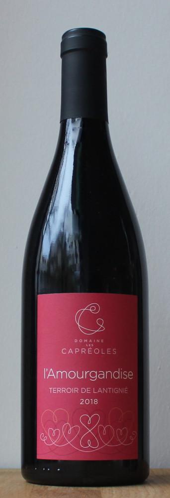 Domaine les Capréoles 2018 l'Amourgandise Terroir de Lantignié